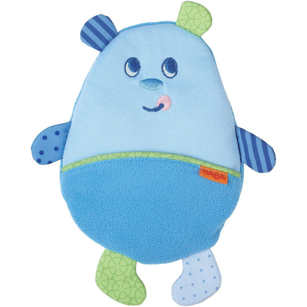 Little bear fleecy warming pillow by Haba