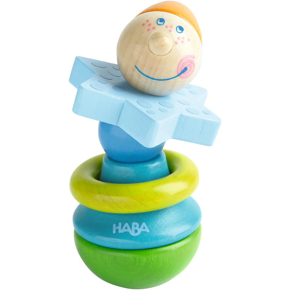 Monsieur baby rattle by Haba
