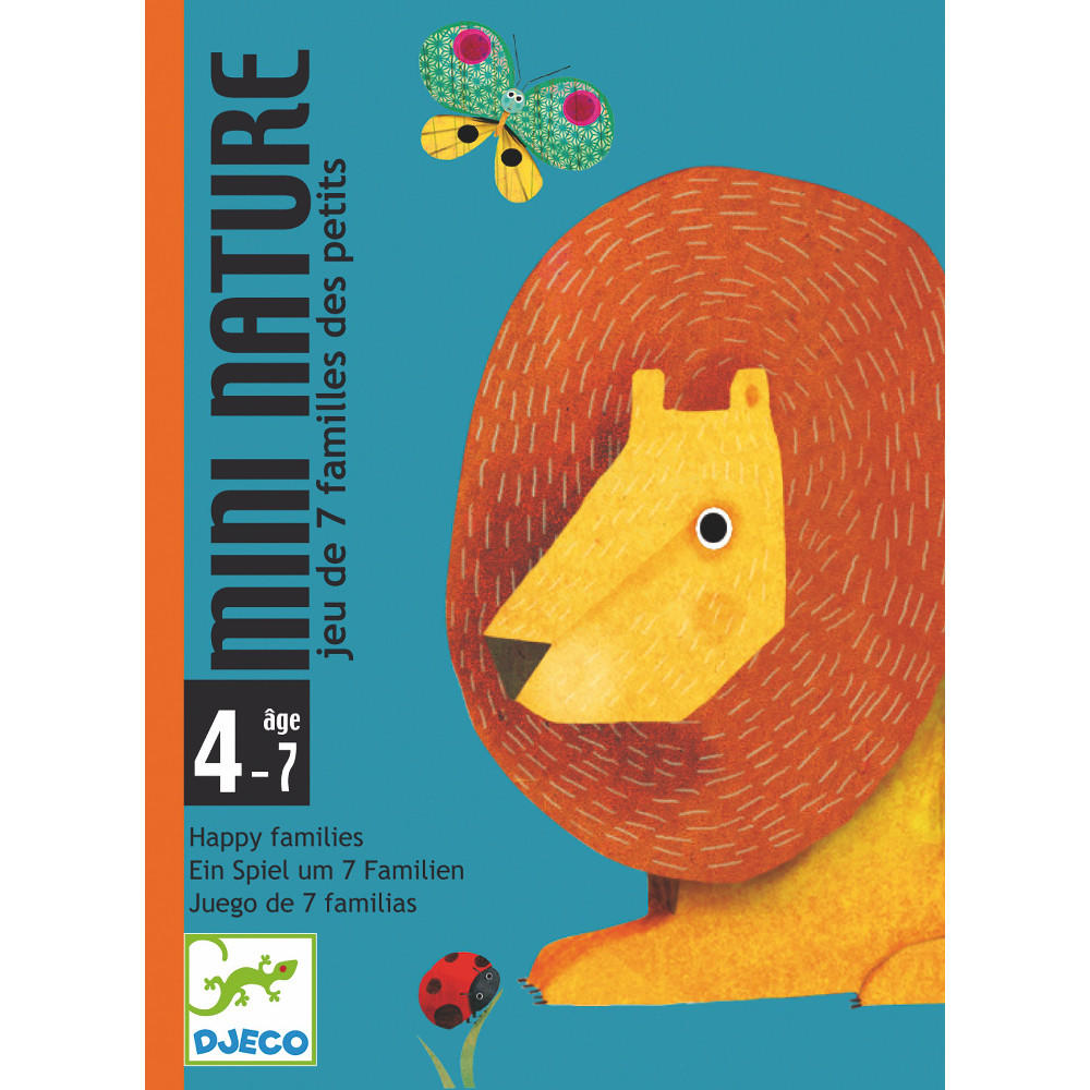 Mini nature card game by Djeco