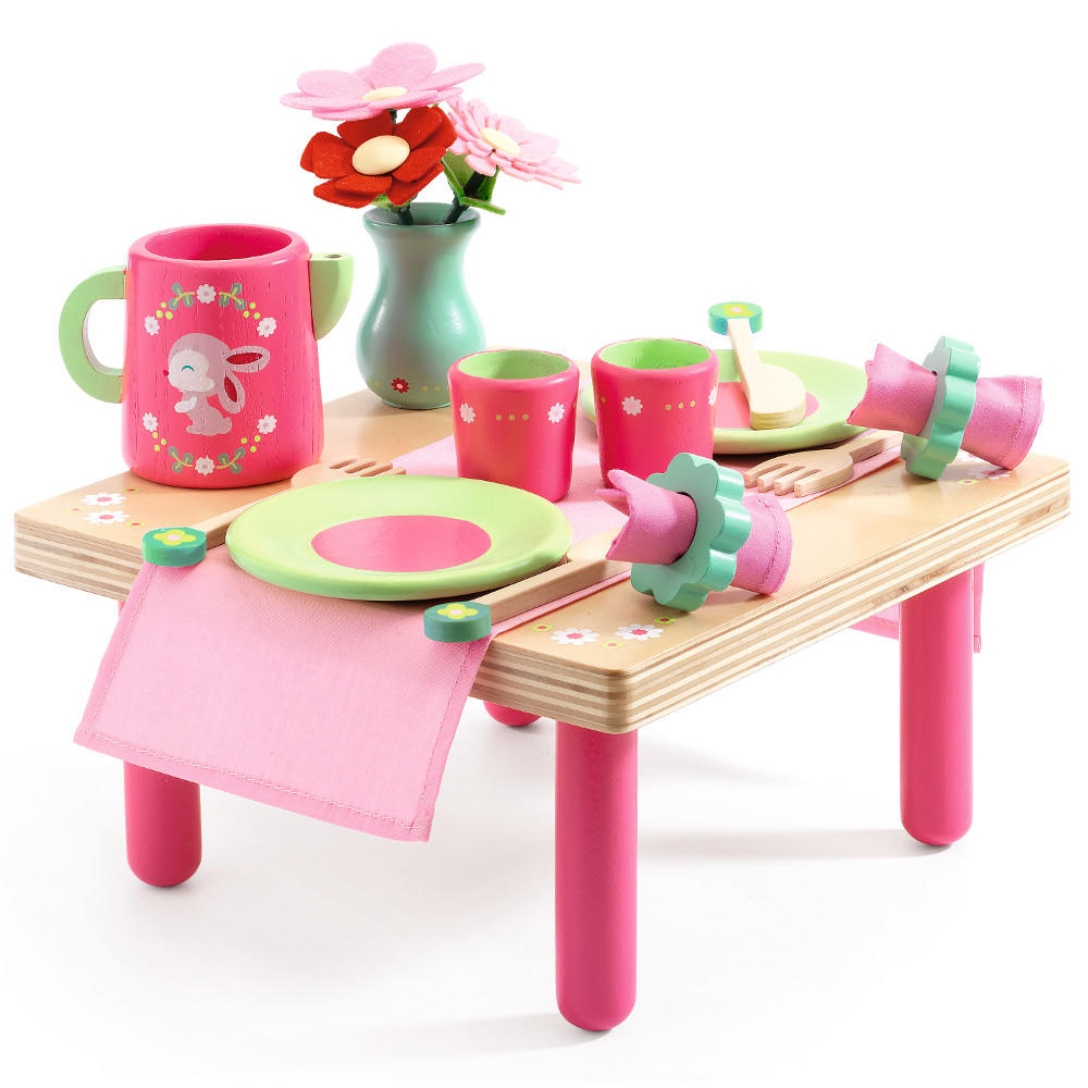 Djeco Lili Rose lunch set