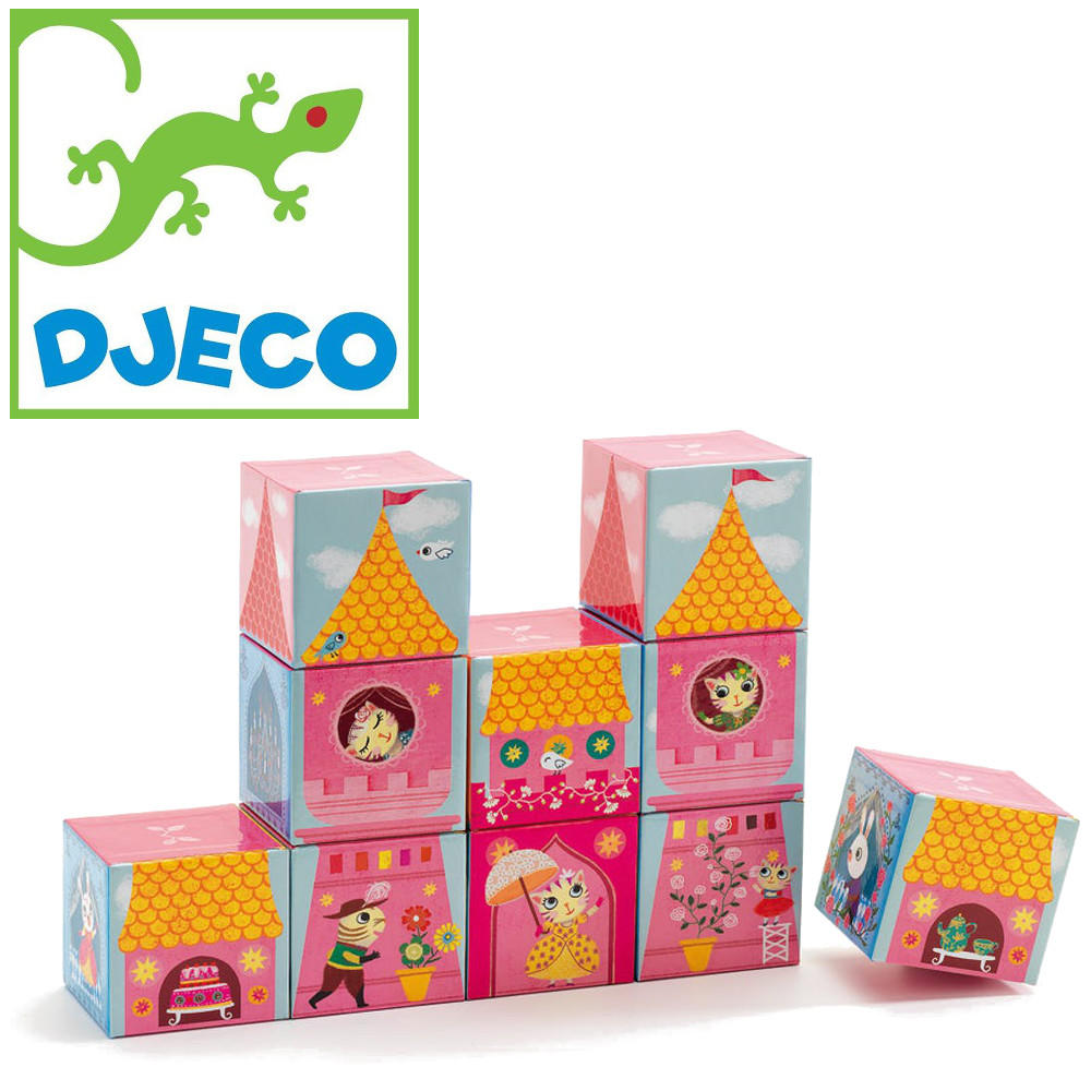Princess castle blocks by Djeco