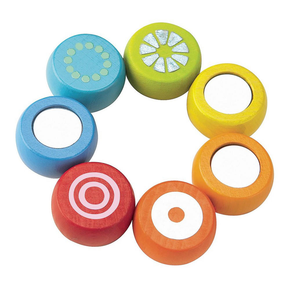 Haba Rainbow wooden clutching toy