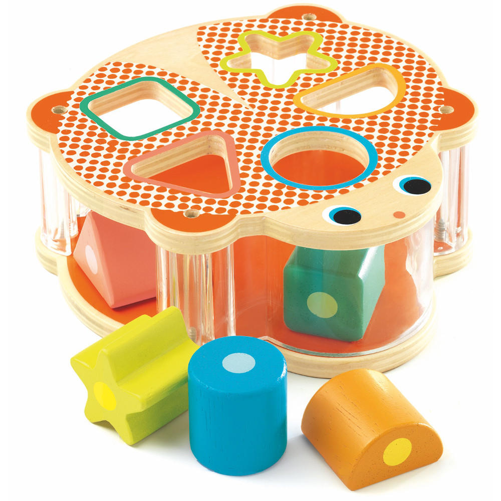 Djeco tuvoitou turtle shape sorter