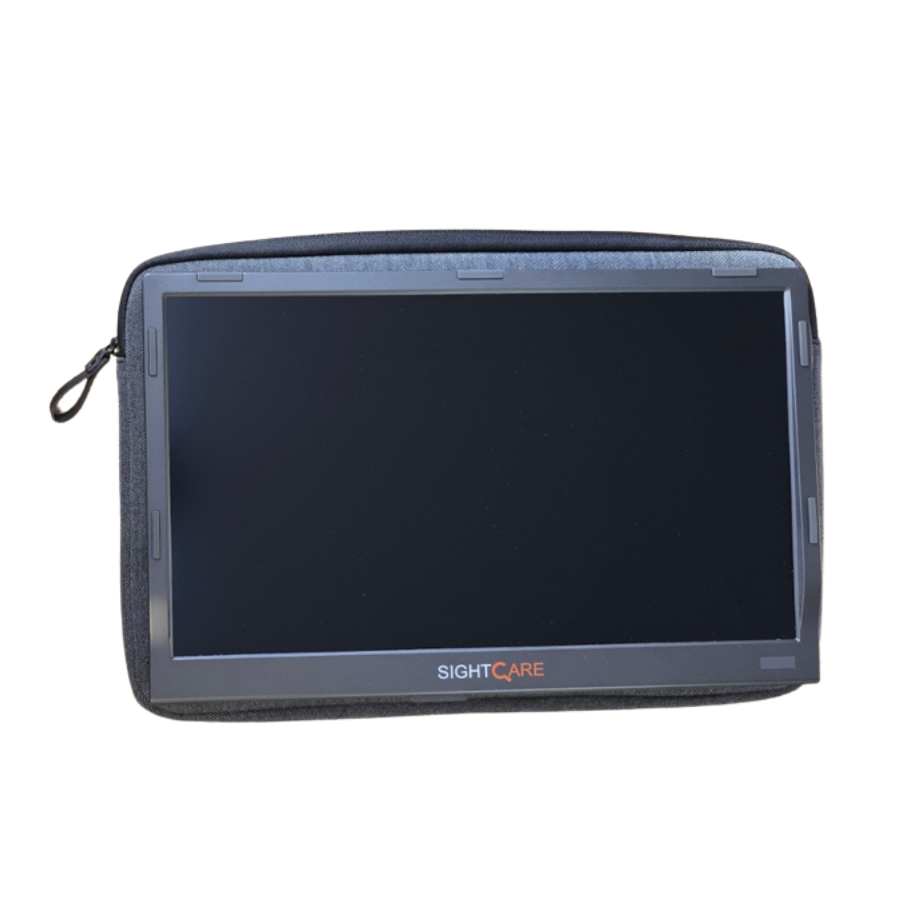CloverBook XL Multiview screen on top of its storage case