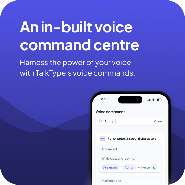 In-built voice command centre