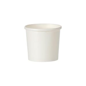 Heavy-Duty Recyclable Paper Soup Containers With Lid Medium 340ml / 12oz (Pack of 250) - CF398 - 1