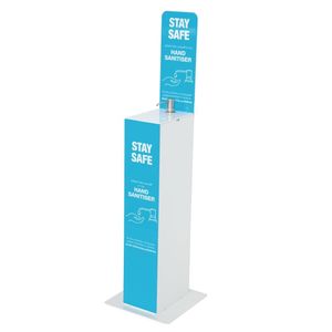 Slimline Freestanding Hand Sanitiser Station 5Ltr - DW281 - 1