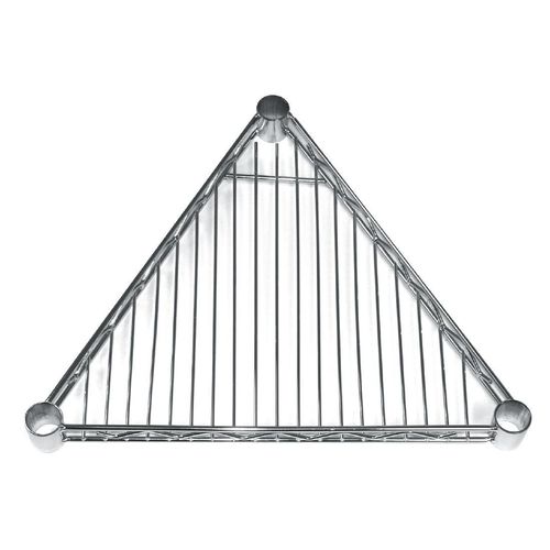 Triangular Shelf for Vogue Wire Shelving 610mm (Pack of 4) - GF983 - 1