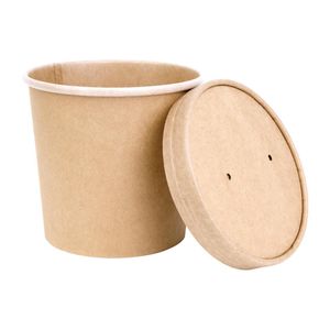 Fiesta Recyclable Soup Container Lids 118mm (Pack of 500) - FA979 - 3