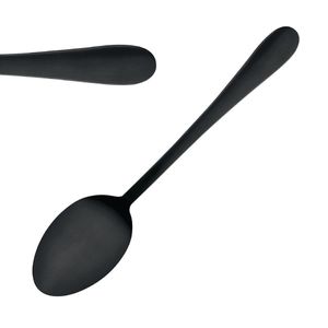 Olympia Etna Black Dessert Spoon (Pack of 12) - HC353 - 1