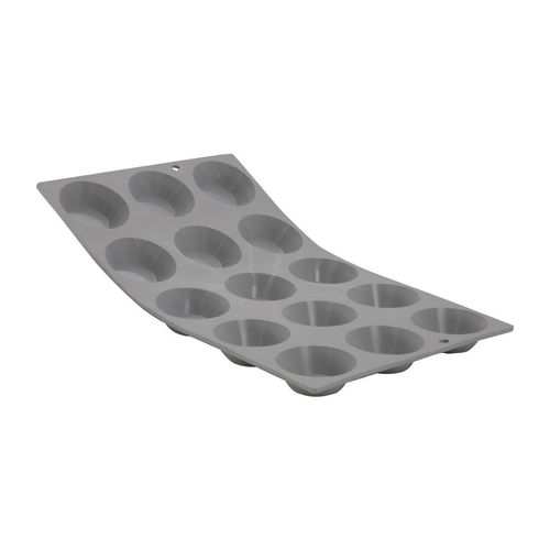 DeBuyer Elastomoule Silicone Mould Mini Tartlet 15 Cup - DR488 - 1