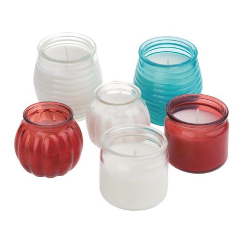Olympia Pumpkin Jar Candle Red (Pack of 12) - CS751 - 3