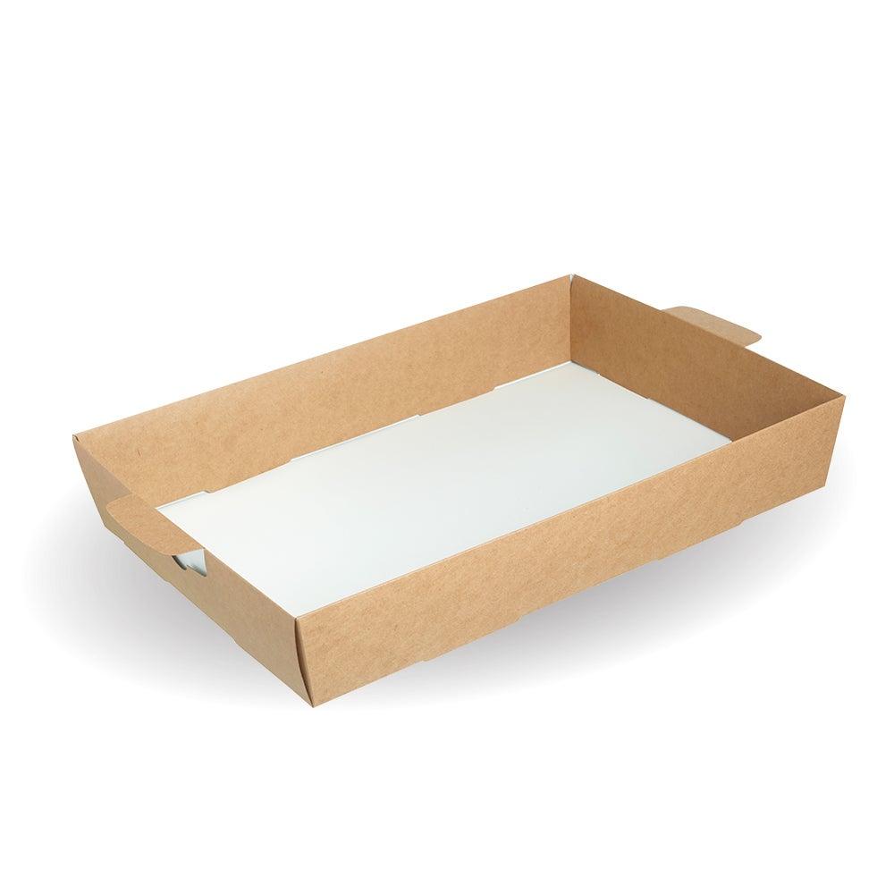 Standard Kraft Platter Base (Case of 25) - 196301 - 1
