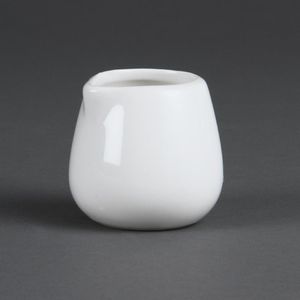 Bulk Buy Olympia Whiteware Cream and Milk Jugs 85ml 3oz (Pack of 24) - SA324 - 1
