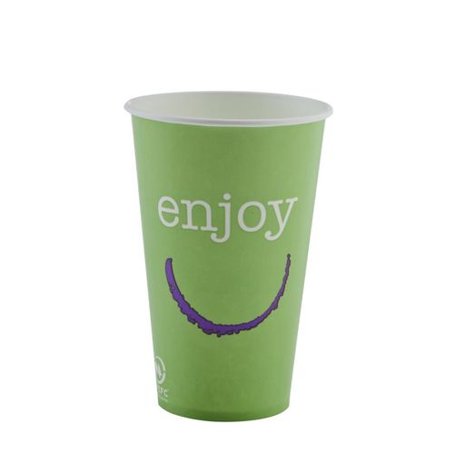 Huhtamaki Enjoy Paper Cold Cups 340ml / 12oz (Pack of 2000)