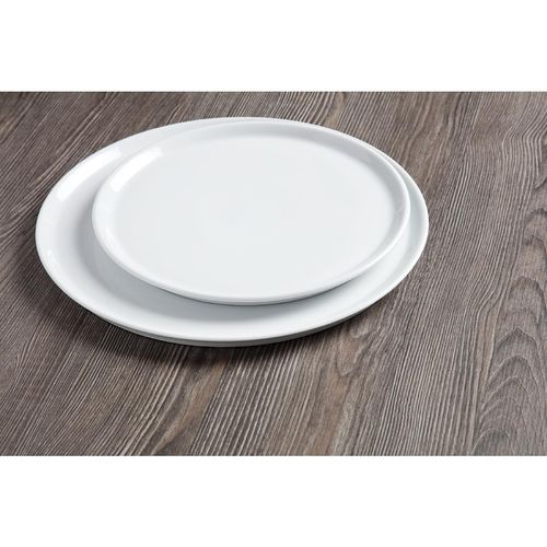 Royal Porcelain Classic White Narrow Rim Plates 300mm (Pack of 12)