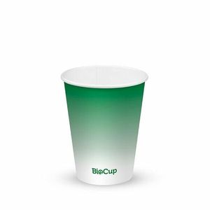 BioPak 360ml / 12oz (90mm) Cold Paper BioCups (Case of 1000) - BCC-12-G-UK - 1