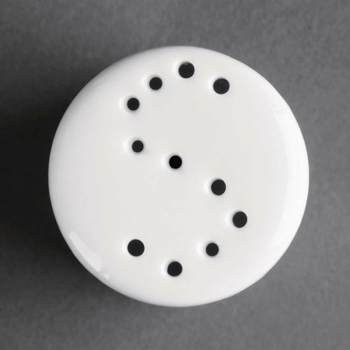 Olympia Whiteware Salt Shakers 80mm (Pack of 12) - CB702 - 4