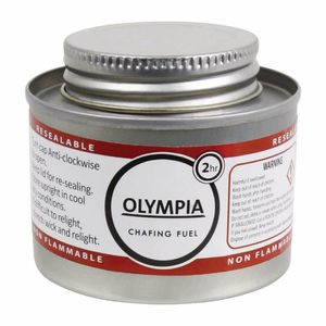 Olympia Liquid Chafing Fuel With Wick 2 Hour (Pack of 12) - CB733 - 1
