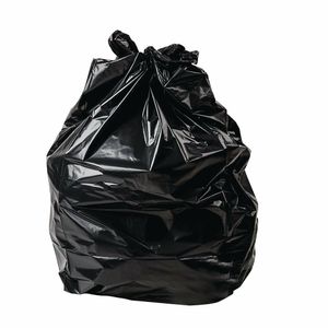 Jantex Medium Medium-Duty Black Bin Bags 70Ltr (Pack of 200) - GK688 - 1