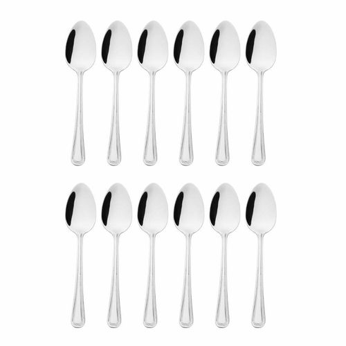 Olympia Bead Dessert Spoon (Pack of 12) - C129 - 8