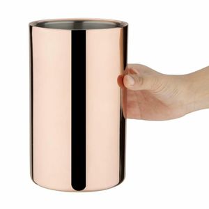 Olympia Copper Plated Wine Cooler - DR741 - 3