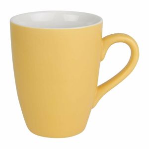 Olympia Matt Pastel Mug Yellow 340ml (Pack of 6) - CS040 - 1