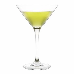 Olympia Campana One Piece Crystal Martini Glass 260ml (Pack of 6) - CS497 - 3