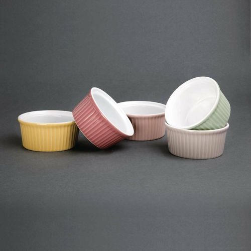 Olympia Pastel Ramekin Grey 145ml (Pack of 12) - DC806 - 6