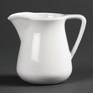 Olympia Linear Cream Jugs 142ml (Pack of 12) - U097 - 1