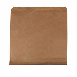 Fiesta Compostable Compostable Brown Paper Counter Bags Large (Pack of 1000) - CN757 - 1