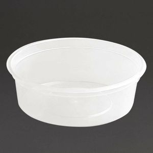 Fiesta Recyclable Plastic Microwavable Deli Pots 50ml / 1.75oz (Pack of 100) - CT285 - 1