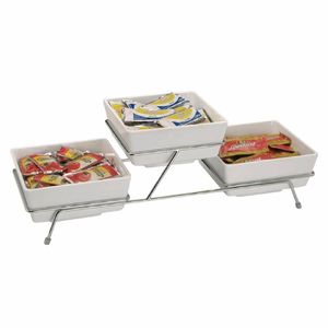 APS Float White Square Bowl 7in - GF096 - 3