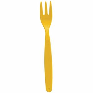Olympia Kristallon Polycarbonate Fork Yellow (Pack of 12) - DL119 - 3