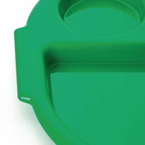Olympia Kristallon Small Polycarbonate Compartment Food Trays Green 322mm - DL128 - 3