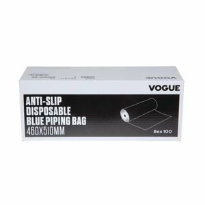Vogue Anti-Slip Disposable Blue Piping Bags (Pack of 100) - CS803 - 3