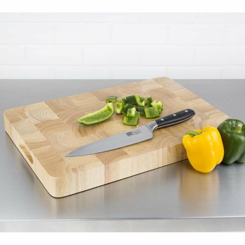 Vogue Rectangular Wooden Chopping Board Medium - C459 - 6