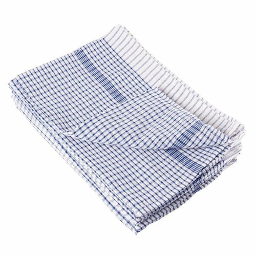 Vogue Wonderdry Blue Tea Towels (Pack of 10) - CC596 - 1