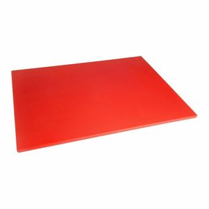 Hygiplas Low Density Red Chopping Board Large - HC877 - 1