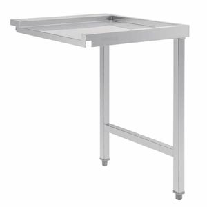 Vogue Pass Through Dishwash Table Left 600mm - GJ533 - 3