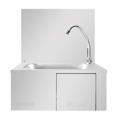 Vogue Stainless Steel Knee Operated Sink - GL280 - 2