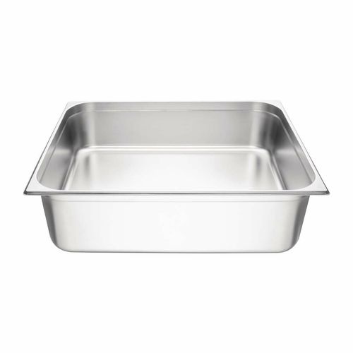 Vogue Stainless Steel 2/1 Gastronorm Pan 200mm - GM317 - 3