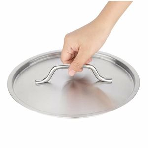 Vogue Stainless Steel Saucepan Lid 240mm - M950 - 3