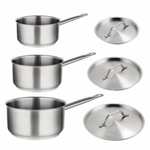 Special Offer - Vogue Saucepan Set (Pack of 3) - S128 - 1