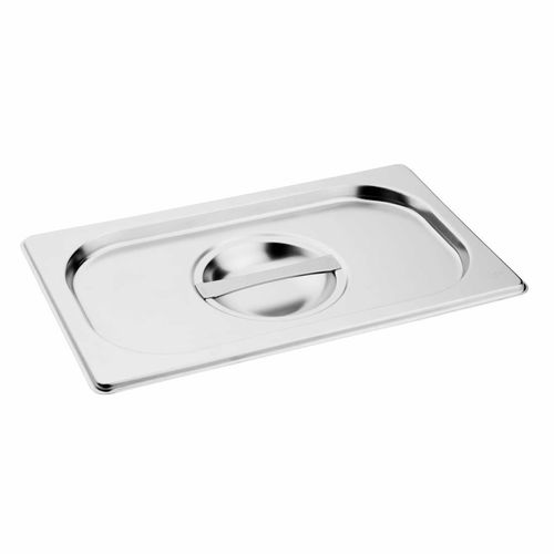 Vogue Gastronorm Pan Set with Lids 1/9 (Pack of 6) - S430 - 4