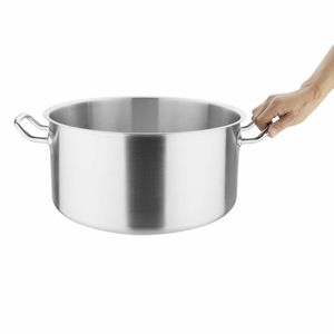 Vogue Stainless Steel Stew Pan 18.5Ltr - T088 - 3