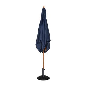 Bolero Square Double Pulley Parasol 2.5m Diameter Navy Blue - GH991 - 3