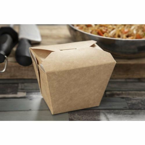 Colpac Recyclable Microwavable Food Boxes Square 750ml / 26oz (Pack of 250) - DM172 - 6