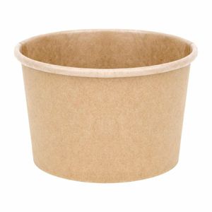 Fiesta Recyclable Soup Containers 230ml/8oz 98mm (Pack of 500) - FP475 - 1