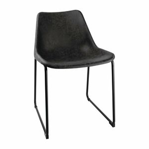 Bolero Rodeo Side Chairs Black (Pack of 2) - FB880 - 1